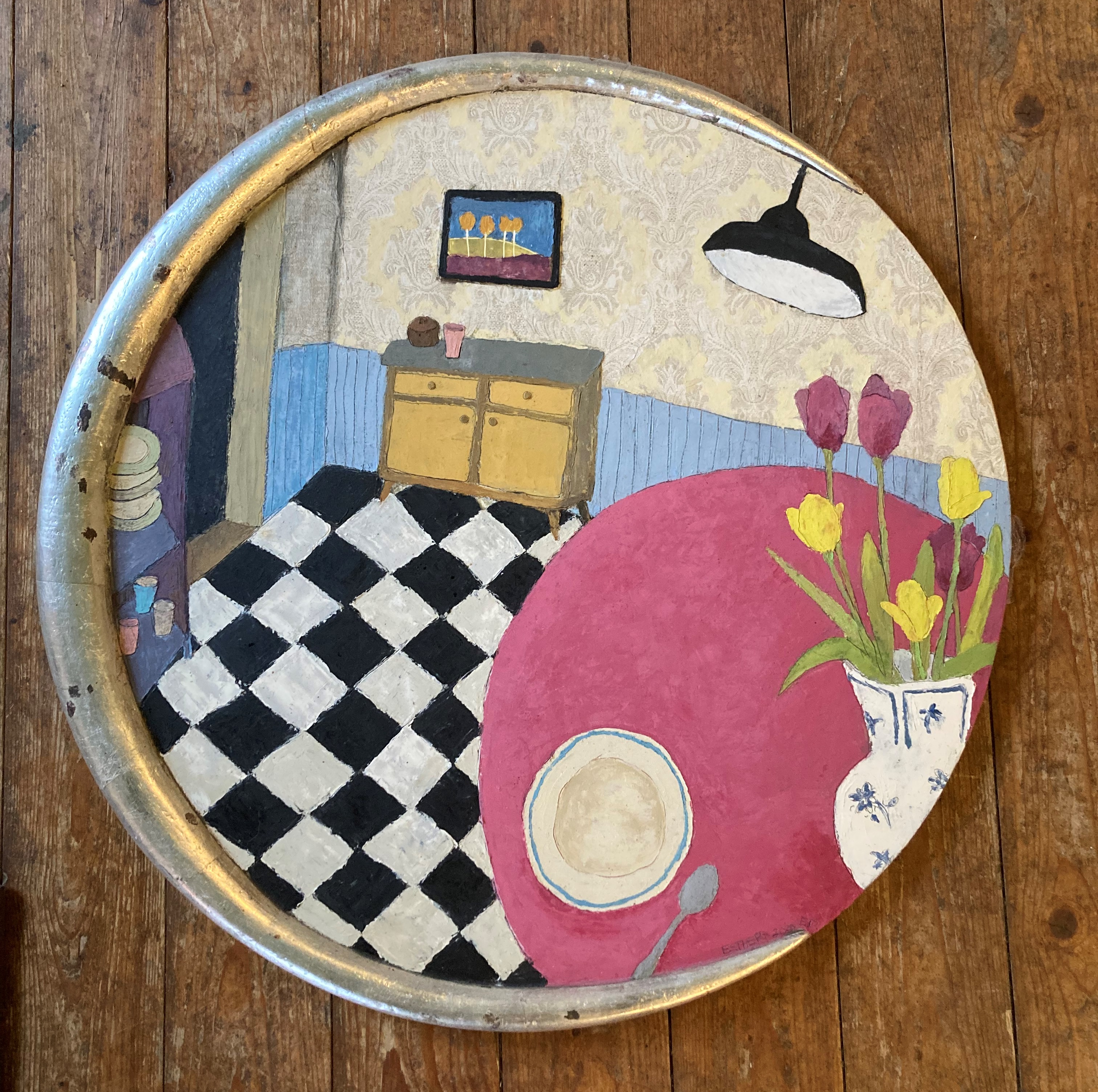 "Das Universum ist ein Schelm"  - Malerei und Objekte von Esther Wüstenberg