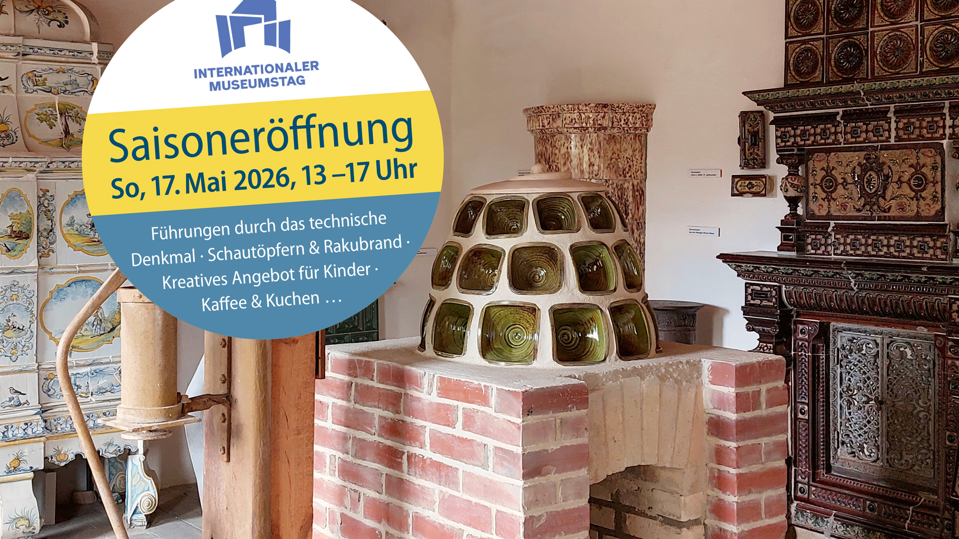 Saisoneröffnung in der Kacheltöpferei